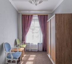 Двухместный номер с 1 кроватью или 2 отдельными кроватями с гостиной в Кварталъ