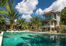 Вилла с 3 комнатами односпальная кровать в Krabi Green Hill Pool Villas