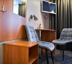 Номер улучшенный с 2 односпальными кроватями в Azimut Отель Ставрополь