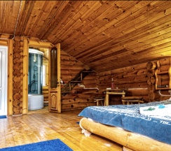 Delux double Room двухместный с балконом и видом на горы в Альпийское эхо