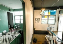 Кровать в общем номере в Sleepcase Hostel