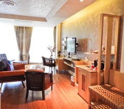 Двухместный люкс Executive рядом с пляжем двуспальная кровать в Vartika Resovilla KuiBuri Beach Resort and Villas