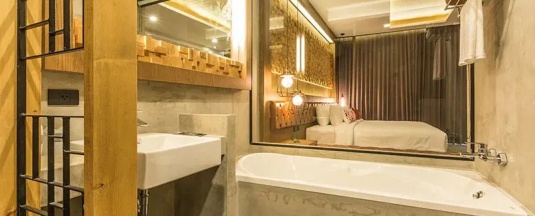 Двухместный Aurico Over the Pool с балконом 2 отдельные кровати в Aurico Kata Resort & Spa