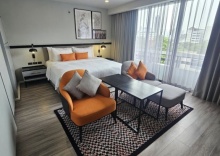 Студия Premier с балконом в Oakwood Residence Sukhumvit Thonglor Bangkok