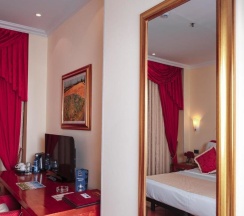 Двухместный номер Deluxe двуспальная кровать в Pushkin hotel