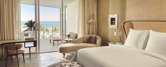 Двухместный номер с видом на океан 2 отдельные кровати в Four Seasons Hotel and Residences Fort Lauderdale