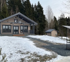 "Дом на горе" с сауной 80м2 в Сонный залив