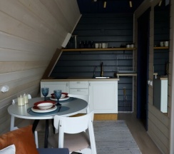 A-Frame №2 (оснащение дома, стоимость банного чана и бани см. Подробнее) в Dacha