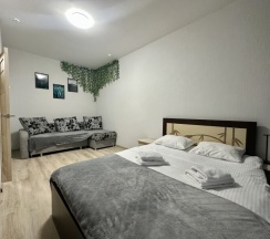 434 Семейный однокомнатный номер с балконом и кухней. в Nv Hotel