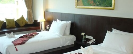 Номер Superior с балконом и с красивым видом из окна в SM Resort Phuket