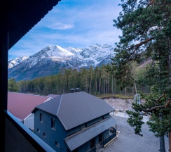 Номер люкс с 1 двуспальной кроватью и балконом в Moon