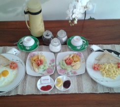 Двухместный номер Standard с красивым видом из окна двуспальная кровать в Krisda Ubud Guest House