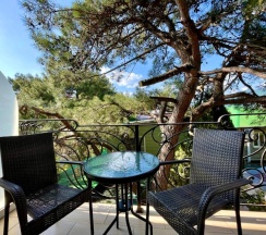 Трёхместный номер Superior с балконом и с красивым видом из окна в La Vida