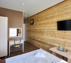 Двухместный люкс двуспальная кровать в Сопка