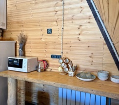 Четырёхместное шале Standard с видом на внутреннюю территорию в Terskol Star