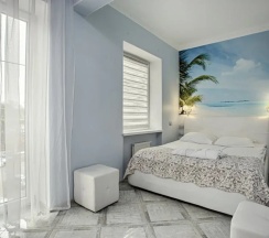 Двухместные апартаменты 11 с видом на парк двуспальная кровать в Exclusive Hotel&Apartments