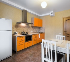 Однокомнатный номер бизнес-класса с гостиной-спальней и кухней в Degas lite hotel