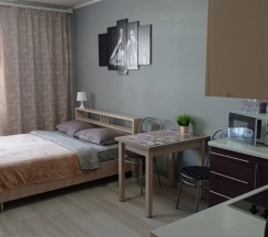 Двухместные апартаменты с видом на парк (двуспальная кровать) в Квартира Студия в Ногинске