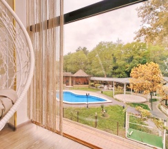 2х местный полулюкс с видом на колесо обозрения в Эргес