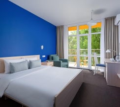 Номер стандарт с 1 двуспальной кроватью в Moreleto