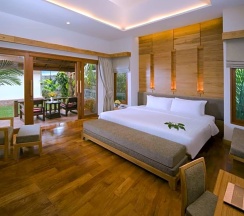 Одноместный номер Standard с видом на сад двуспальная кровать в Thai House Beach Resort