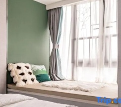 Двухместный номер Standard с балконом 2 отдельные кровати в Yidiandian Hotel Apartment (Shenzhen International Convention And Exhibition Center)
