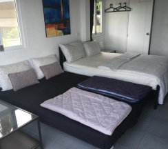 Апартаменты с видом на море в Beach Apartment Samui (Bann Kanchana Bangrak)