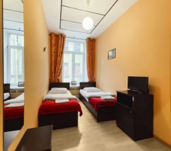 Двухместный номер с 2 отдельными кроватями в Babushka House