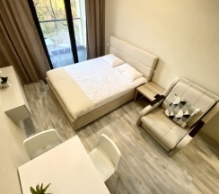 Студия Комфорт с балконом и видом на парк Дендрарий Метрополь (48) в Метрополь рэнт-апарт