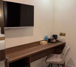 Кровать в общем номере в Villa