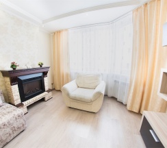 Апартаменты-Студия на Мичурина 55 (19этаж) в Огни Саратова Saratov Lights Apartments