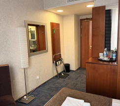 Номер комфорт с 1 двуспальной кроватью в Рублев