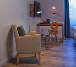Двухместный номер Comfort двуспальная кровать в Classik Hotel Martinshof