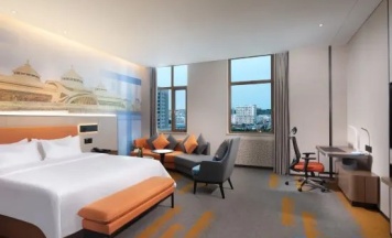 Двухместный номер Business двуспальная кровать в Hampton by Hilton Hulunbuir Hailar Street