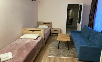 Двухместный номер Standard №13 2 отдельные кровати в Зимний рай