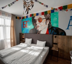 2-х местный в блоке с балконом и видом на горы в Ays Design Hotel
