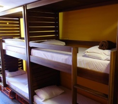 Кровать в общем номере (женский номер) в Naughty Squirrel Backpackers Hostel