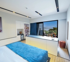 Номер Deluxe с частичным видом на море в Ramitos Hotel