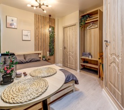 Номер-студия с мини-кухней и удобствами в Ecolife hotel