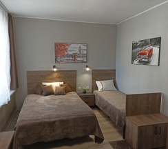 Стандарт с двуспальной и односпальной кроватями в Ana