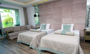 Двухместный номер Deluxe с балконом 2 отдельные кровати в Blue Dreams Resort
