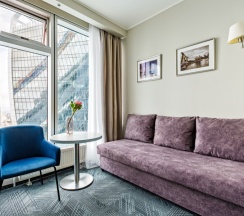 Комфорт для троих в Империи 48 этаж в Panorama city hotel