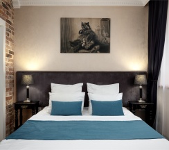 Двухместный Delux с балконом в Резиденция Булгакова