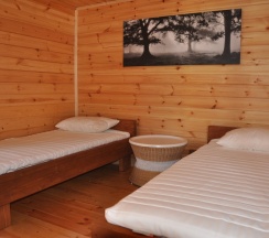 Двухместный номер Standard с красивым видом из окна двуспальная кровать в River bushma