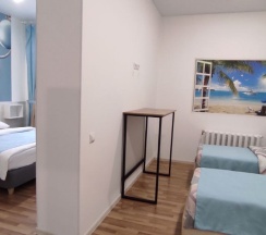 4-местные 1-комнатные апартаменты студия в Баринн