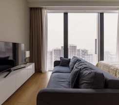 Апартаменты студия в Elite Apartments на проезде 1-й Красногвардейский 22с1