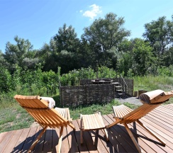 Мини-Барнхаус с видом на озеро в Река & Песок