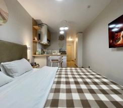 Студио в новом Апарт-отеле "Putilov AVENIR" (Метро Кировский Завод, 5 минут пешком) в Rauktis apartments