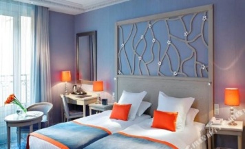 Двухместный номер Privilege двуспальная кровать в Hotel Rochester Champs Elysees