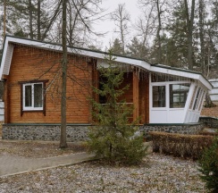 1-комнатный коттедж улучшенный с верандой (1,2,3,4) в ТайGa